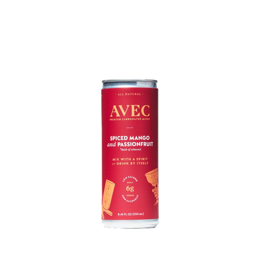 AVEC Spiced Mango and Passionfruit — Natural Sparkling Drink