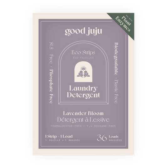 Good Juju Body & Home - Laundry Detergent Strips in Lavender Bloom