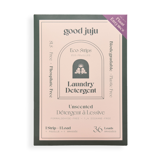 Good Juju Body & Home - Laundry Detergent Strips in Unscented