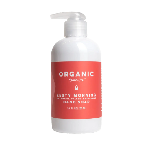 Organic Bath Co. - Zesty Morning Hand Soap (Grapefruit, Orange, Tangerine) - 9. fl oz