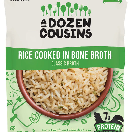A Dozen Cousins Classic Bone Broth Rice - 8oz